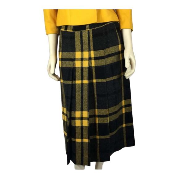 Vintage PETITE SOPHISTICATE yellow double breasted blazer size 2 - Picture 9 of 12